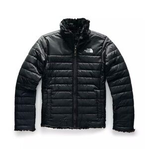 North Face Girls' Reversible Mossbud Swirl Jacket